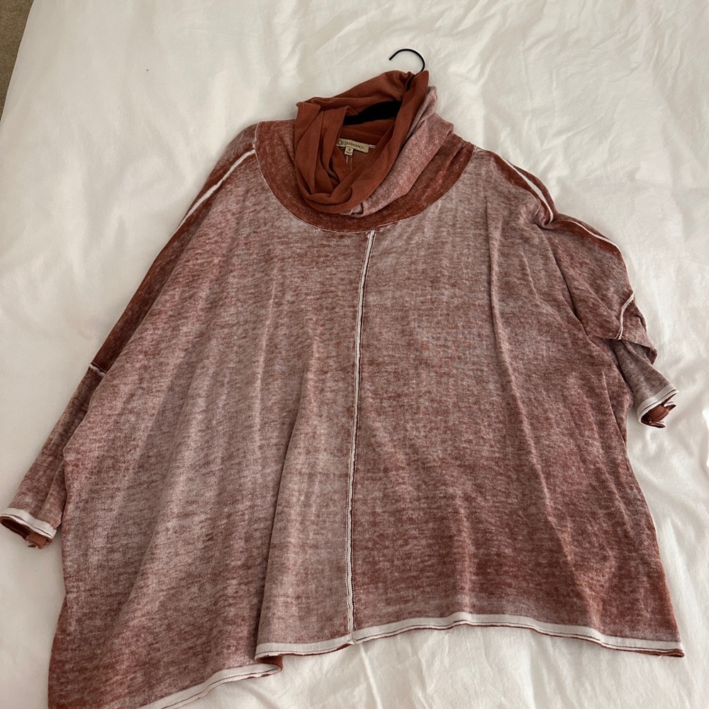 Burnt orange sweater size medium